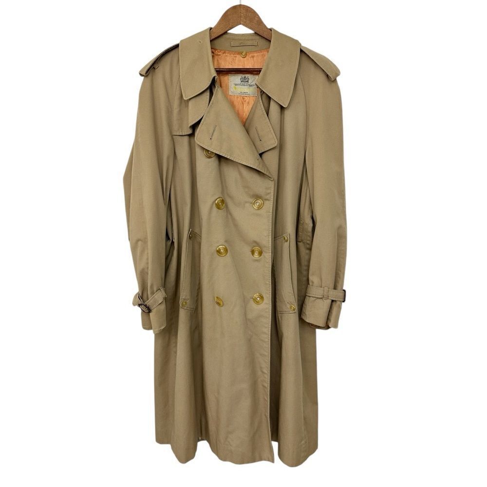 Aquascutum Aqua 5 Trench Coat Size 40